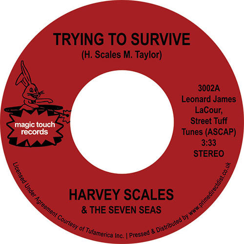 The Harvey Scales & Seven Seas - Trying To Survive (7" Mix) / Bump Your Thang (7" Mix) [7" Vinyl] (RSD 2023)
