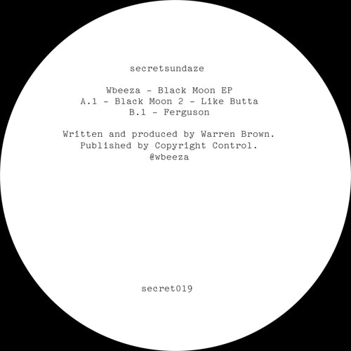 Wbeeza  - Black Moon EP