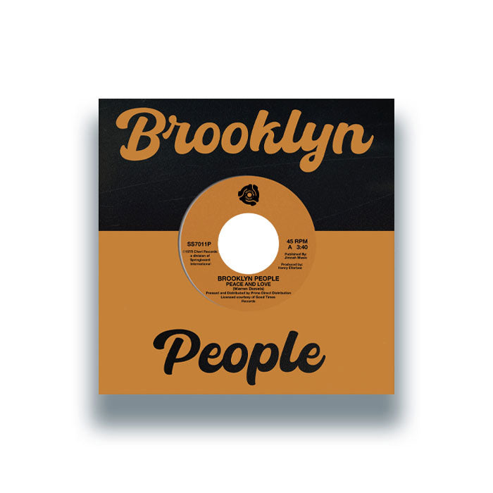 Brooklyn People - Peace and Love / Wreck [7" Vinyl]