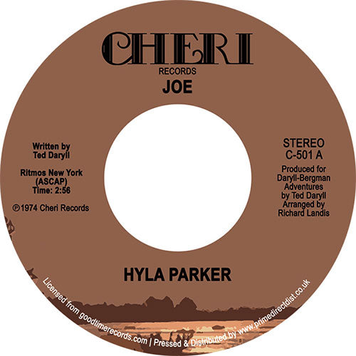 Hyla Parker - Joe / Quiet Tunes [7