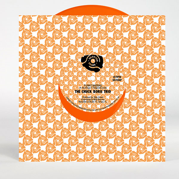 The Chuck Boris Trio - Funky Nassau / Shaft [7" Orange Vinyl Picture Sleeve] (RSD 2023)