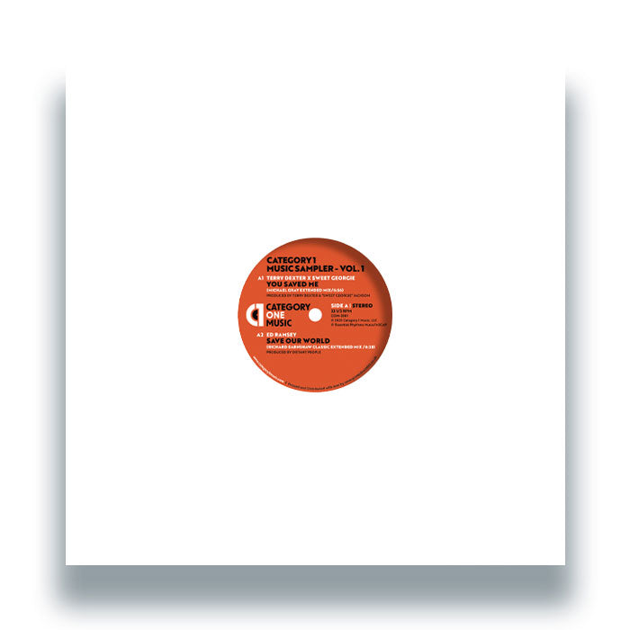 Terry Dexter / Ed Ramsey / Shawn Christopher / Lee Wilson - Category 1 Music Sampler - Vol. 1