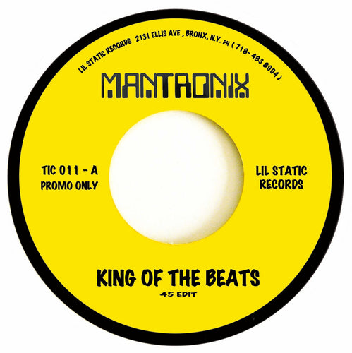 Mantronix - King Of The Beats / Get Stupid Fresh [7" Vinyl]