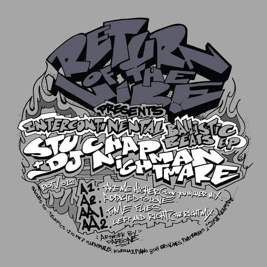 Stu Chapman & DJ Nightmare - Intercontinental Ballistic Beats EP (Black)