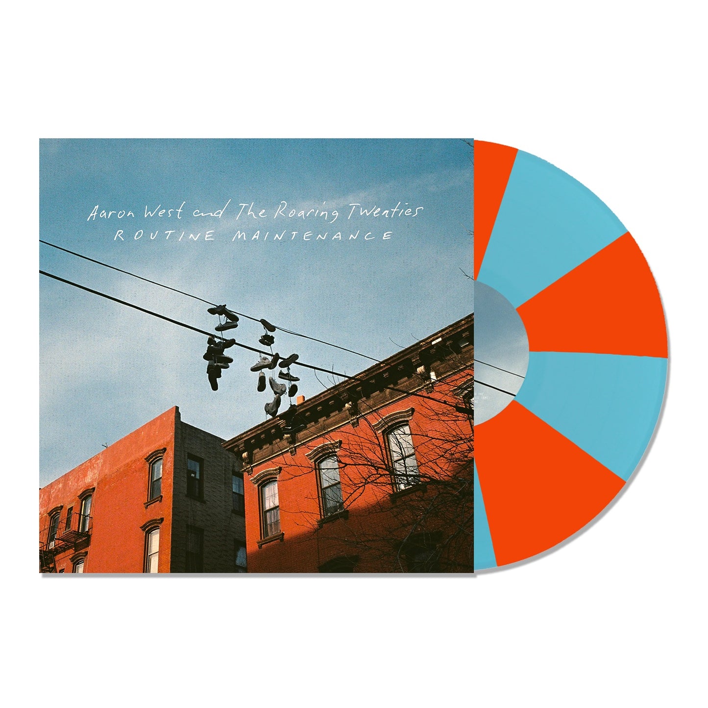 Aaron West and The Roaring Twenties - Routine Maintenance [Blue and Orange Pinwheel LP]