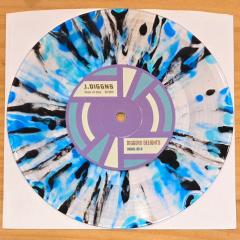 DJ HOMICIDE / J. DIGGINS - Ain't No Beat Bop / Never On Time [splatter 7" vinyl]