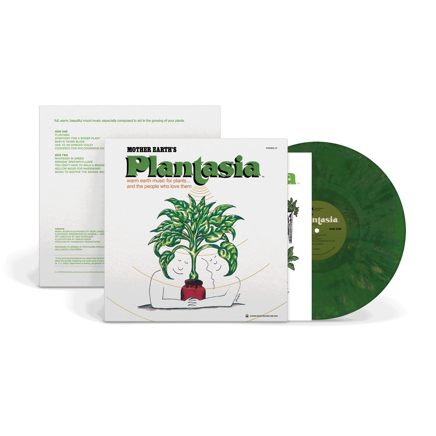 Mort Garson - Mother Earth's Plantasia (50th Anniversary Edition) [Multicolor Eco Mix LP]