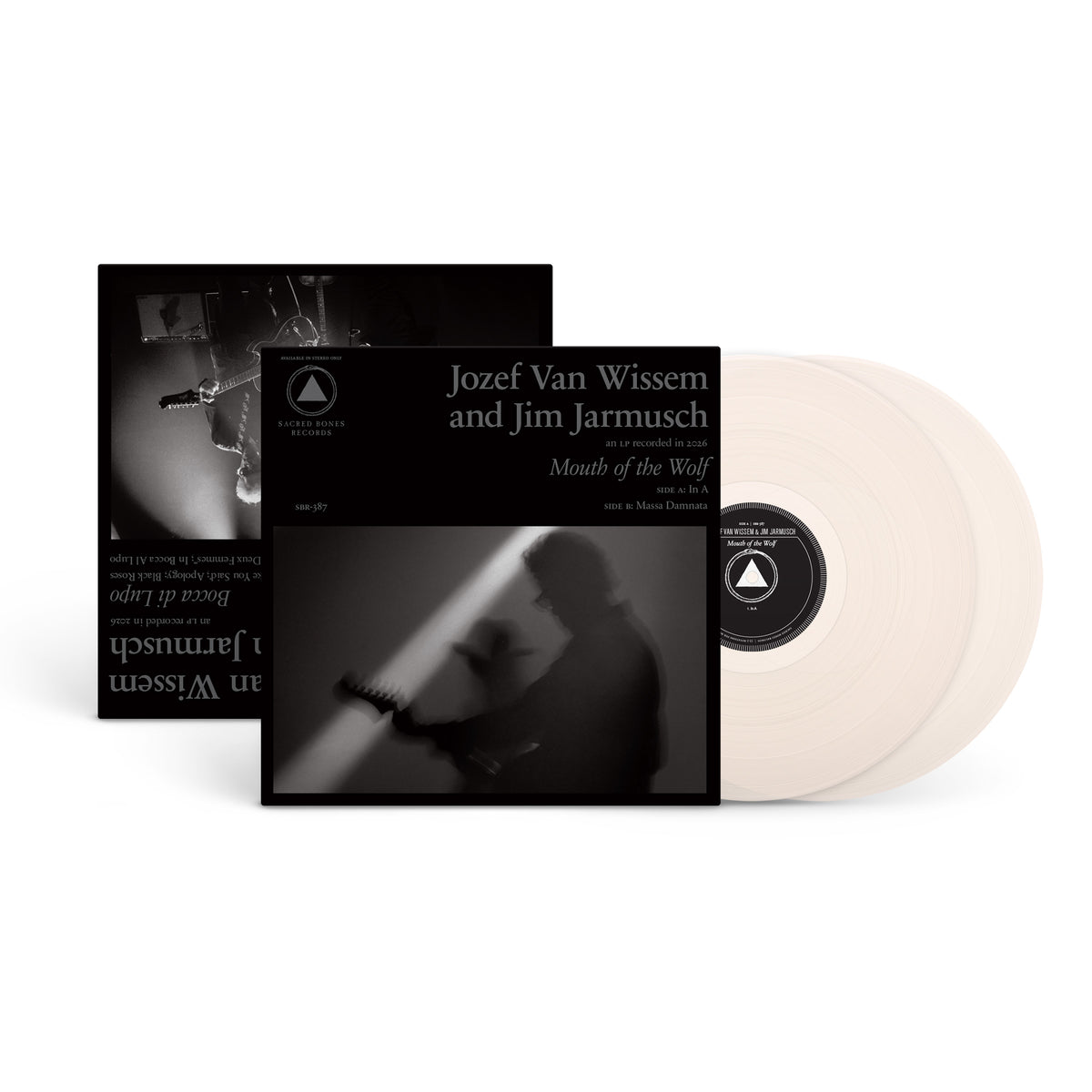 Jozef Van Wissem and Jim Jarmusch - Bocca di Lupo and Mouth of the Wolf [Cloudy Clear Vinyl 2LP]