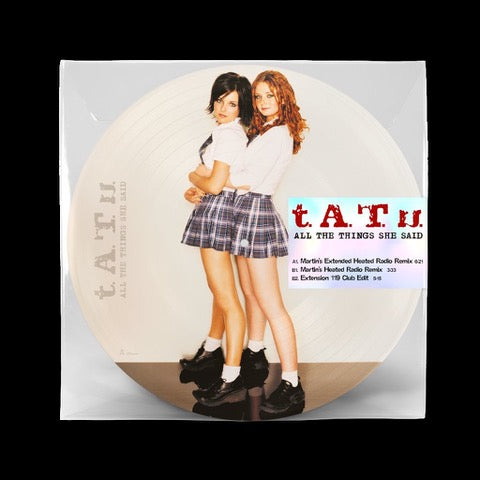 t.A.T.u - All The Things She Said [Picture Disc]