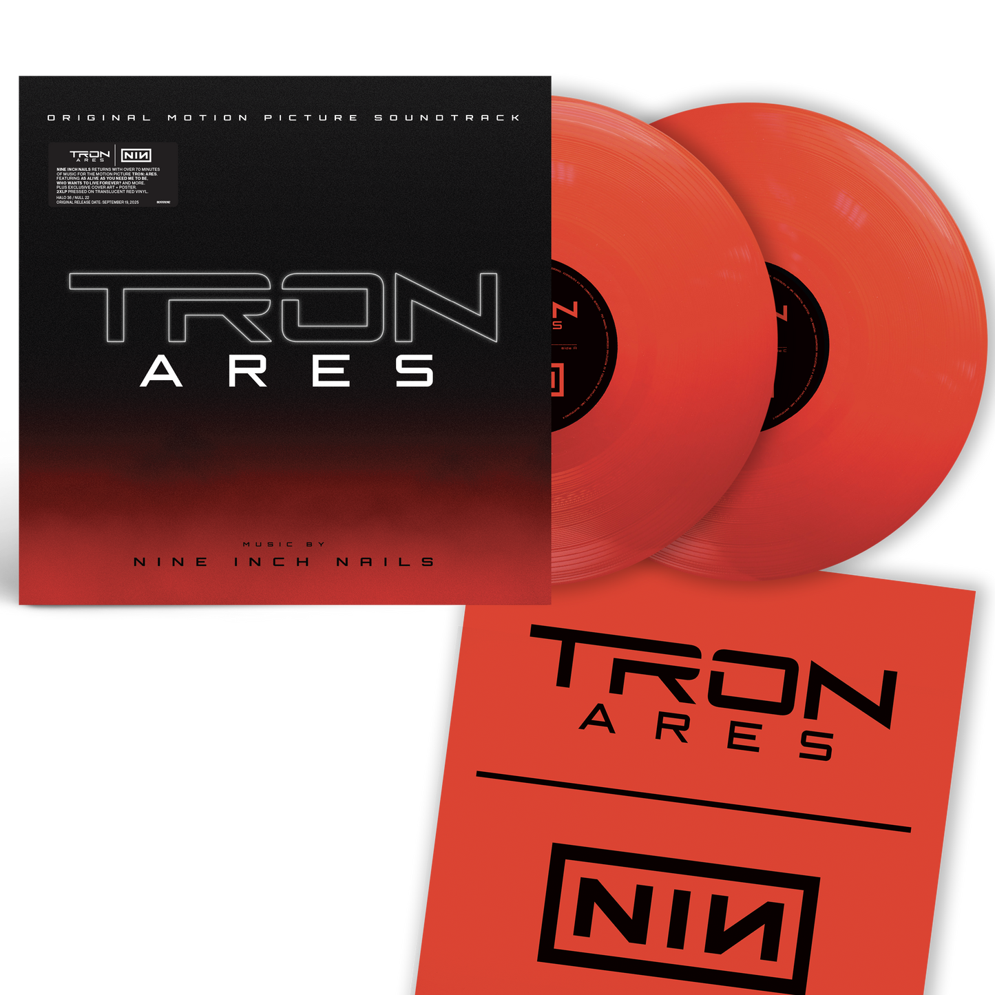 Nine Inch Nails - Tron: Ares Soundtrack [Red LP]