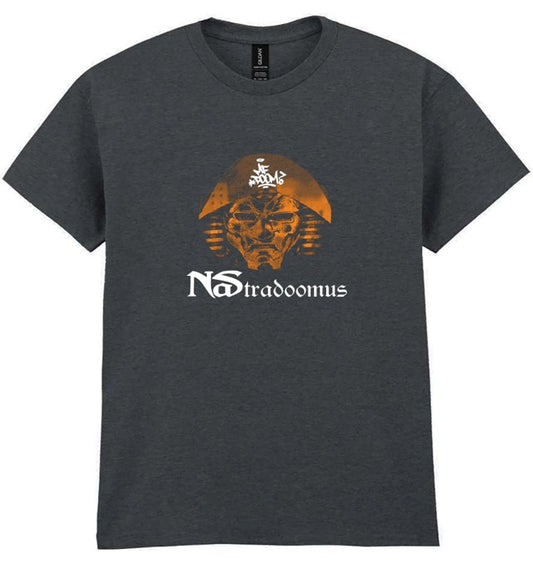 MFDOOM/NAS - NASTRADOOMUS T-shirt [Tweed]
