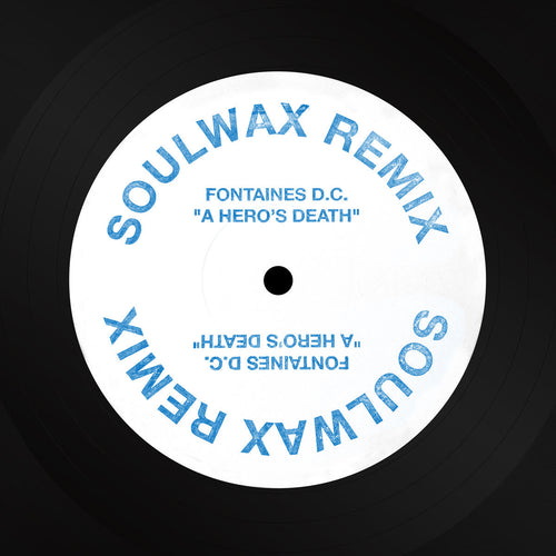 FONTAINES DC - A Hero's Death (limited hand-stamped 1-sided 12") (1 per customer)