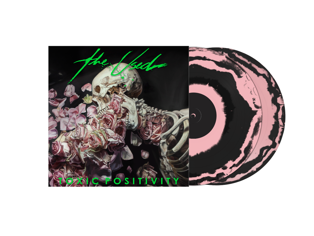The Used - Toxic Positivity [Black and Pink Coloured Vinyl]