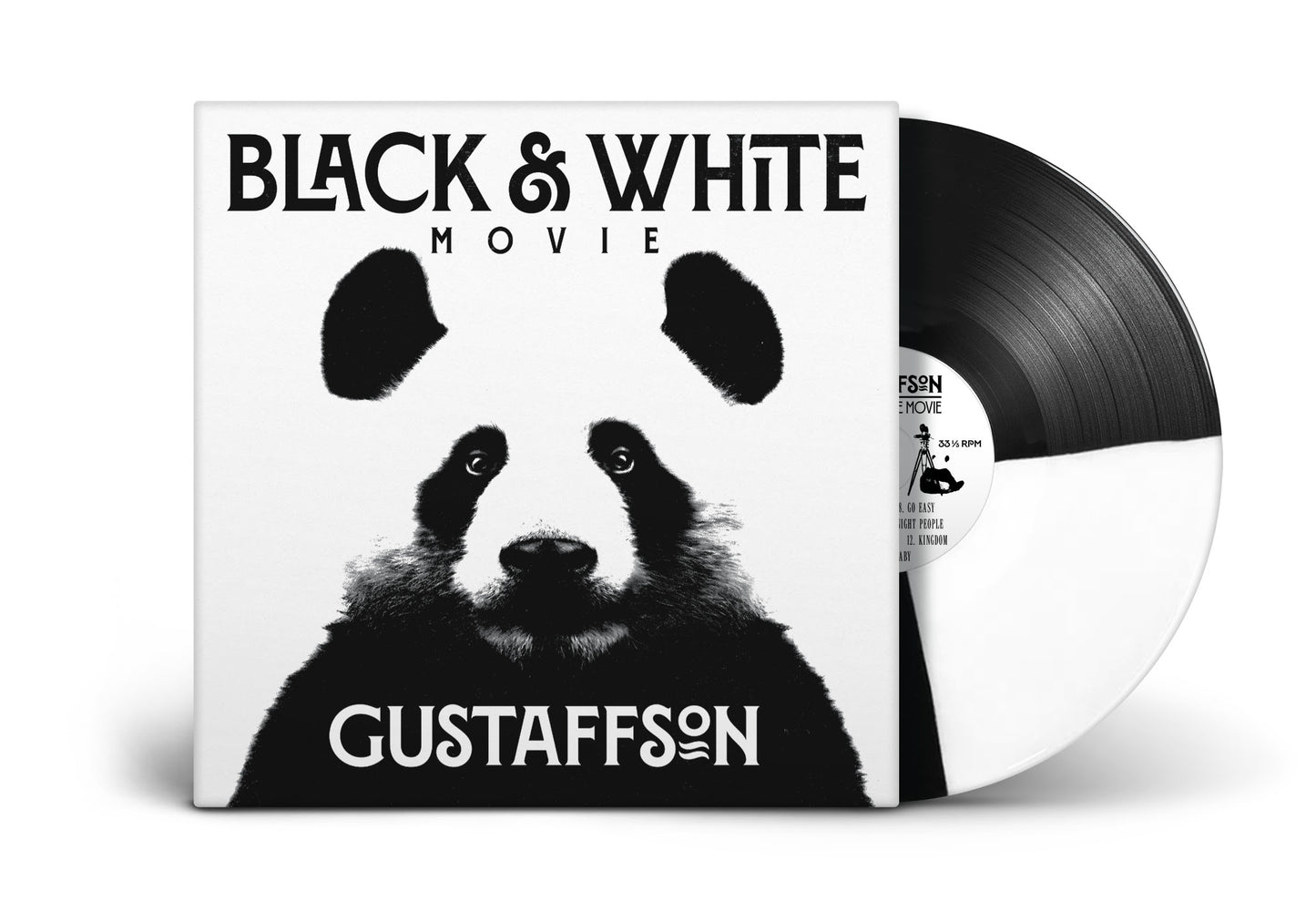Gustaffson - Black & White Movie [Black and White Vinyl]