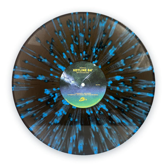 Moontalk - Hotline 84’ [Black & Blue Splatter Effect Vinyl]