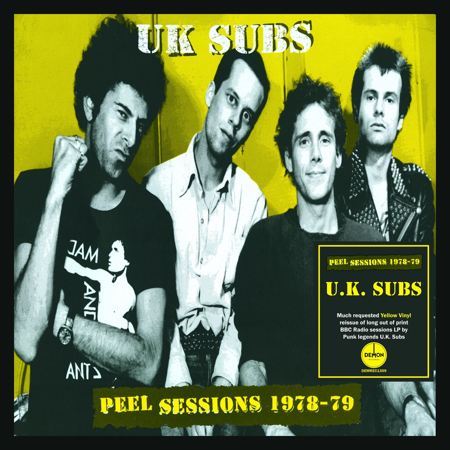 UK Subs - Peel Sessions 1978-79 [Yellow Vinyl]