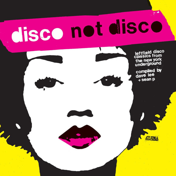 Various Artists - Disco Not Disco - 25th Anniversary Edition [Translucent Yellow Coloured Vinyl]