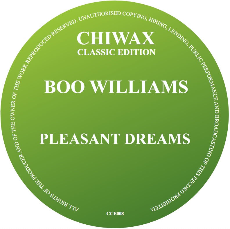 Boo Williams - Pleasant Dreams
