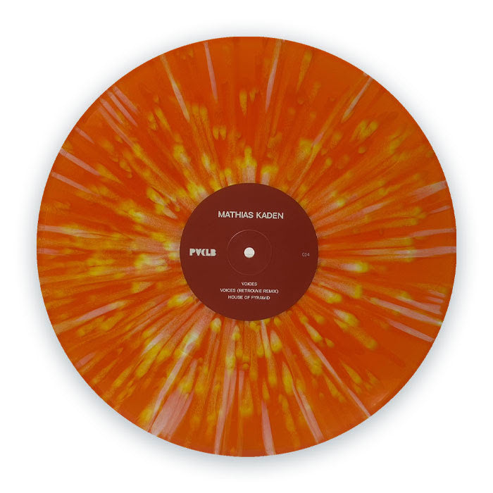 Mathias Kaden - Voices EP [Transparent Orange with White splatter]