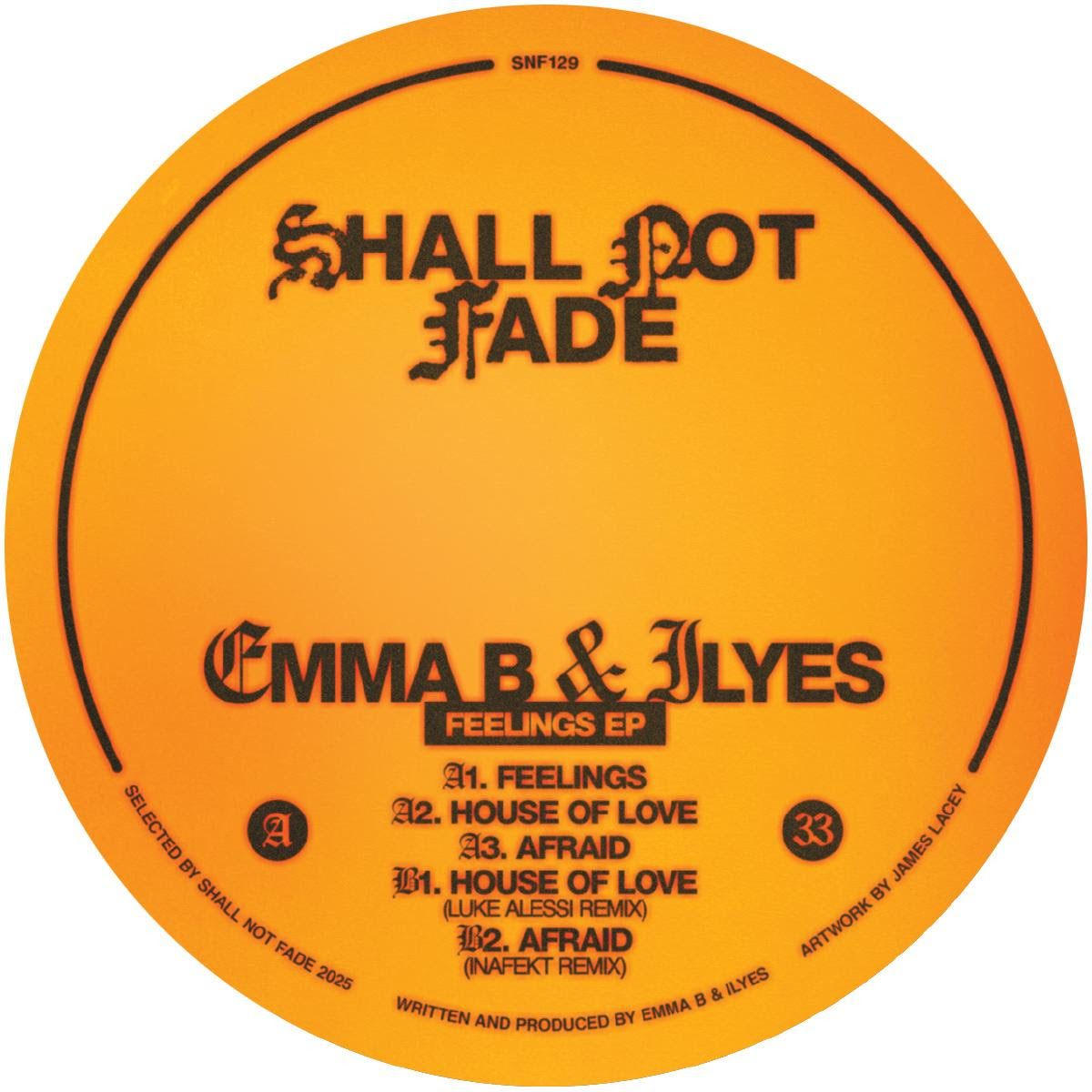Emma B & Ilyes - Feelings EP w/ Luke Alessi & Inafekt Remixes