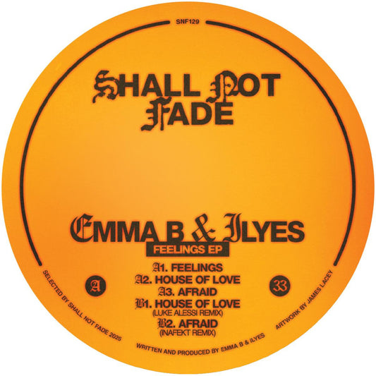 Emma B & Ilyes - Feelings EP w/ Luke Alessi & Inafekt Remixes