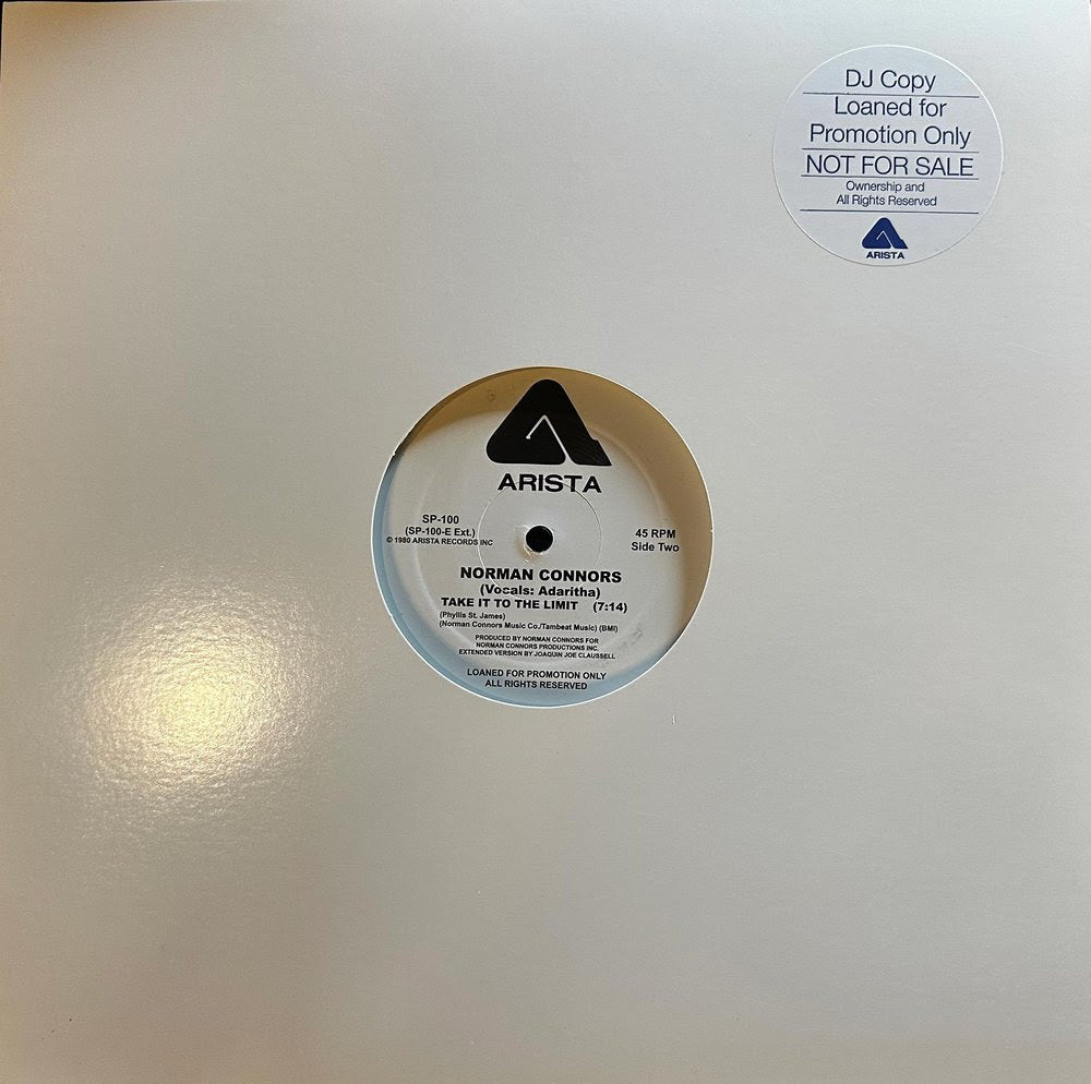 Norman Connors - Take It To The Limit (Joe Claussell Mix) [Purple Haze Colored 12"]