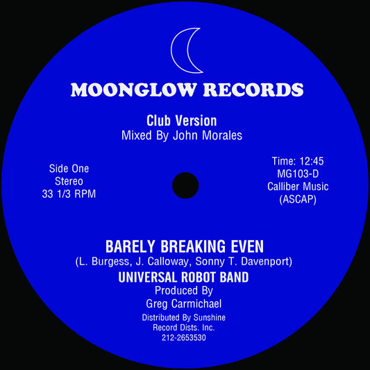 Universal Robot Band / John Morales - Barely Breaking Even