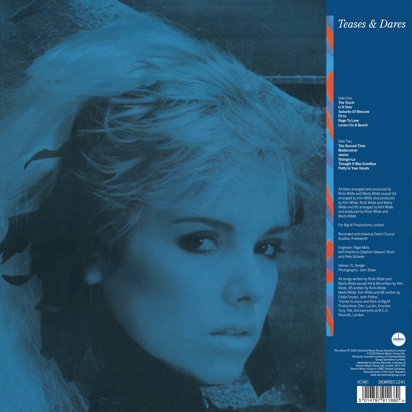 KIM WILDE - Teases & Dares (Blue Vinyl)