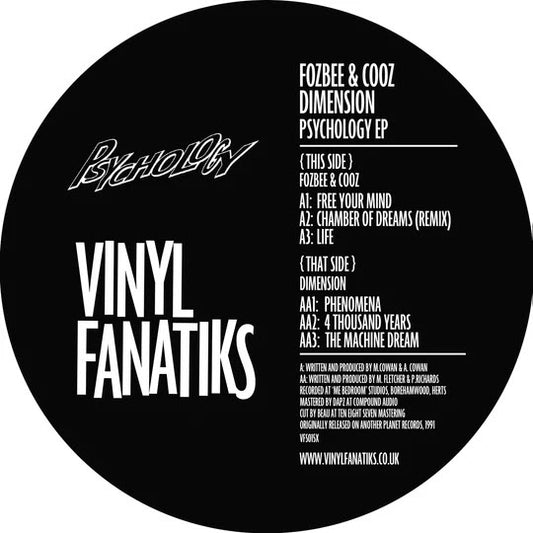 Fozbee & Cooze / Dimension - Psychology EP