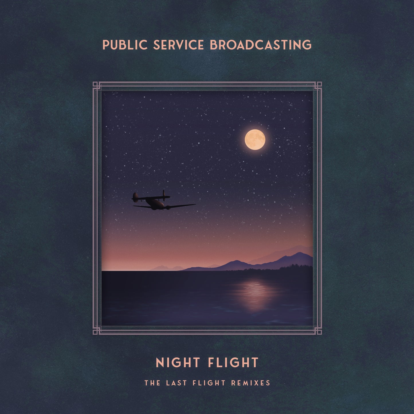 Public Service Broadcasting - Night Flight - The Last Flight Remixes [Midnight Blue Vinyl]