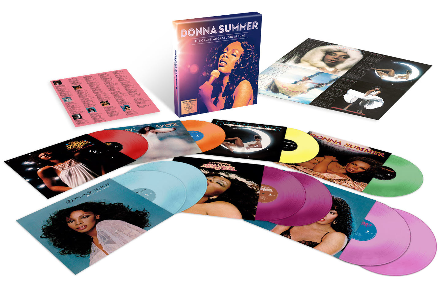 Donna Summer - The Casablanca Years (Rainbow Coloured Vinyl) [10LP]