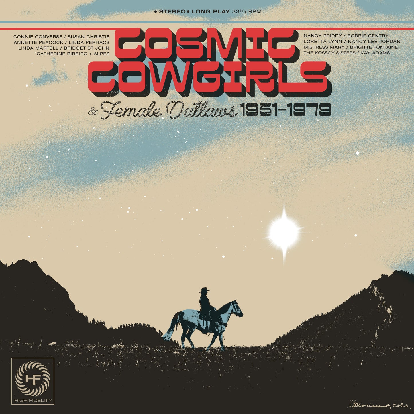 Various Artists - Cosmic Cowgirls & Female Outlaws 1951-1979 [CD]
