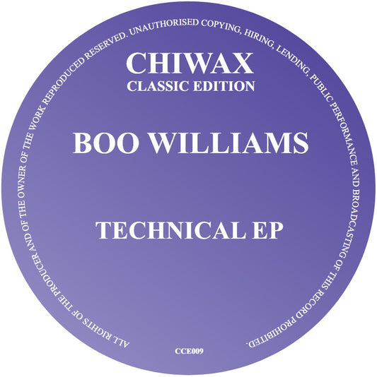Boo Williams - Technical EP