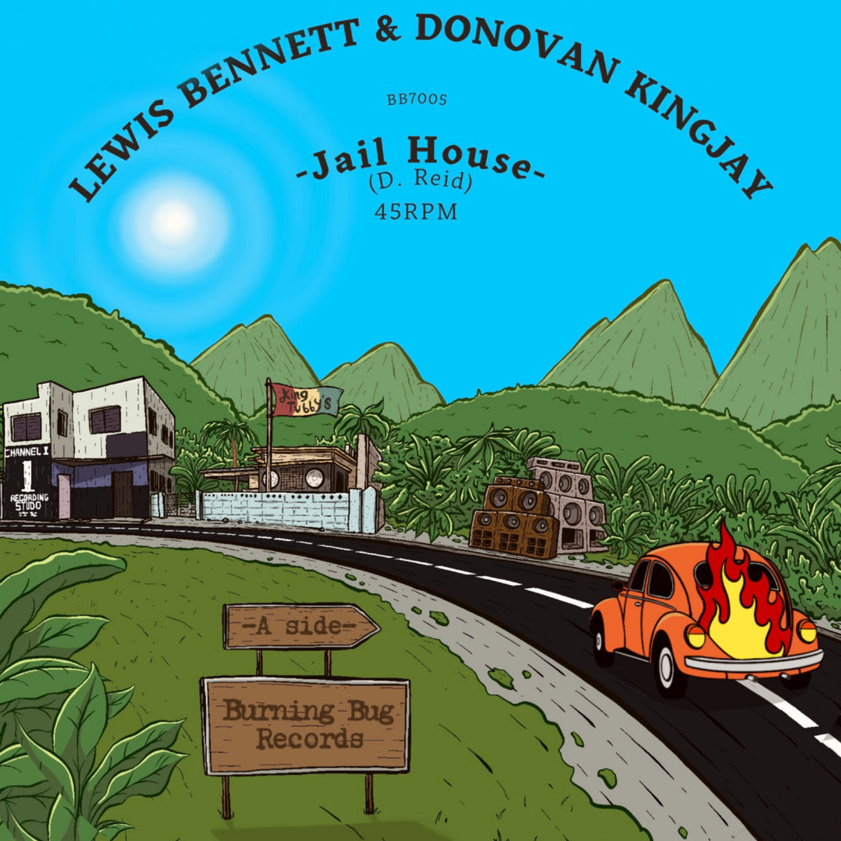 Lewis Bennett & Donovan Kingjay -  Jail House [7" Vinyl]