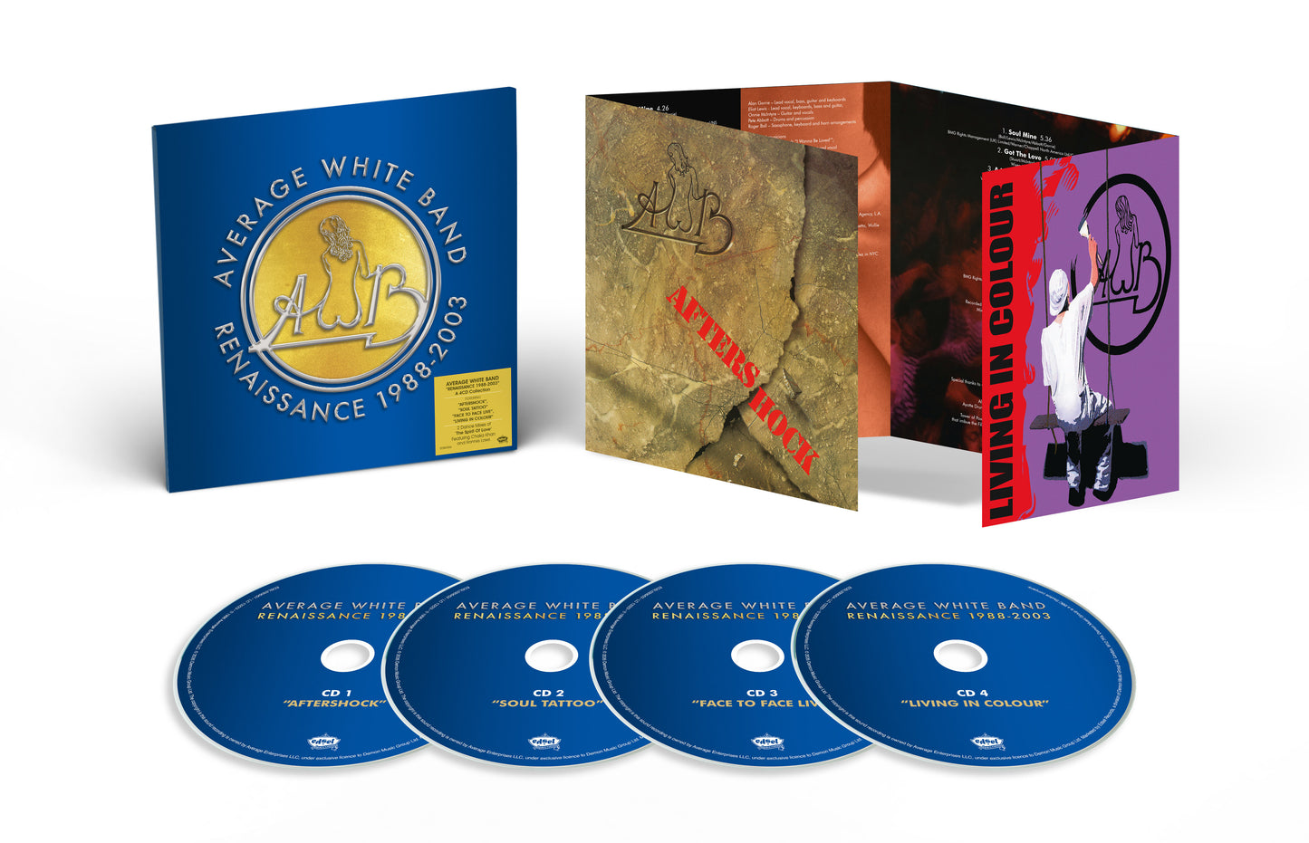 AVERAGE WHITE BAND - Renaissance 1988-2003 [4CD]
