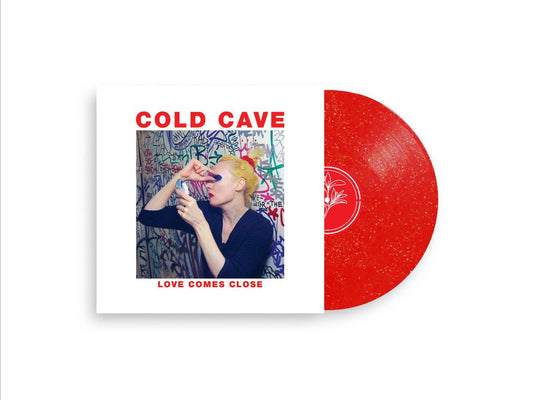 Cold Cave - Love Comes Close [ruby red glitter vinyl]