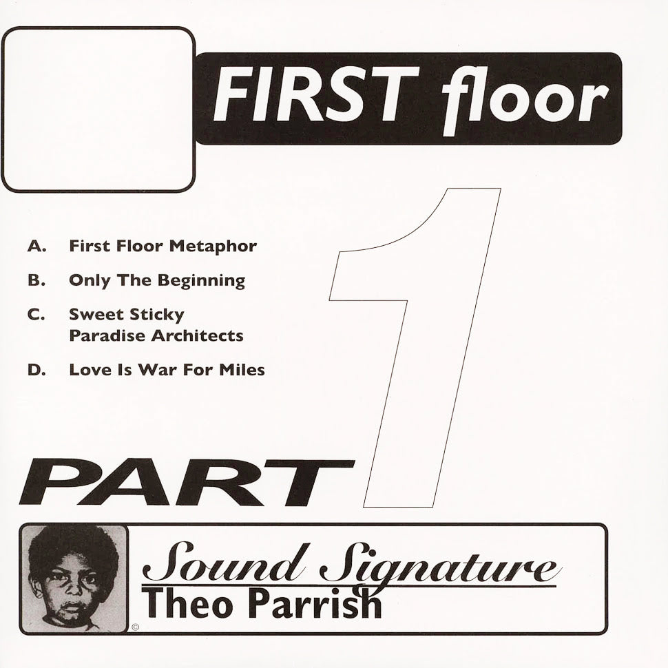 Theo Parrish - First Floor Part 1 [2LP smokey vinyl with OBI strip]
