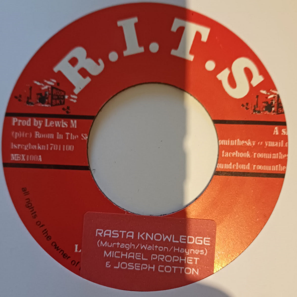 Michael Prophet & Joseph Cotton - Rasta Knowledge [7" Vinyl]