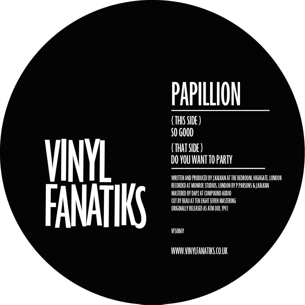 Papillion (DJ Seduction) - So Good / Do You Want To Party