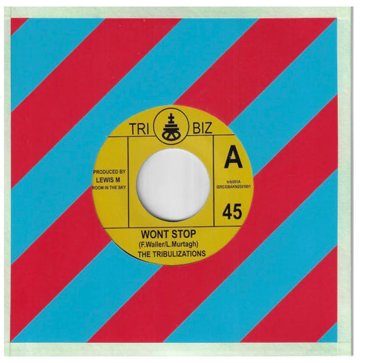 The Tribulizations - Won't Stop! [7" Vinyl]