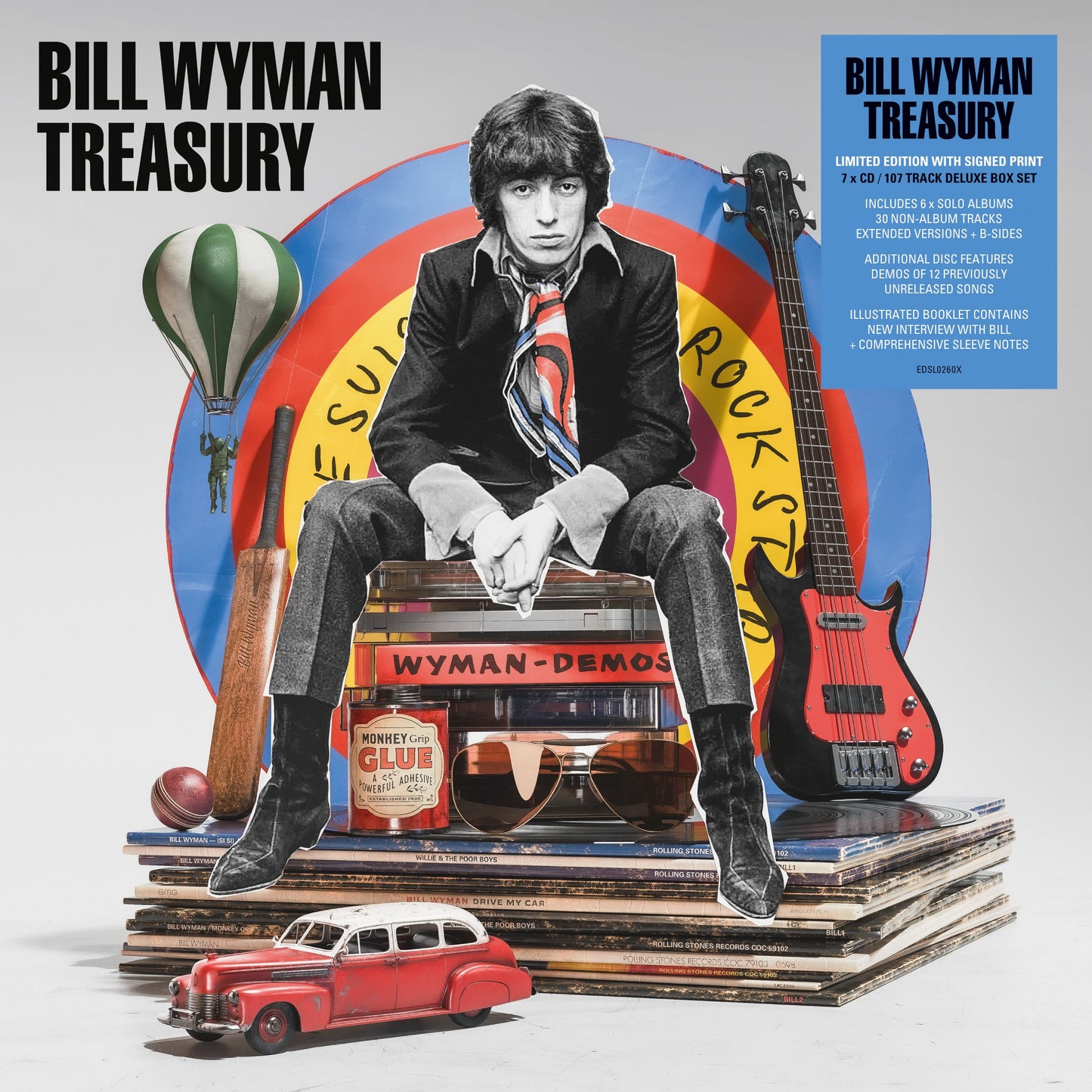 Bill Wyman - Treasury [7CD Box Set Deluxe Packaging]