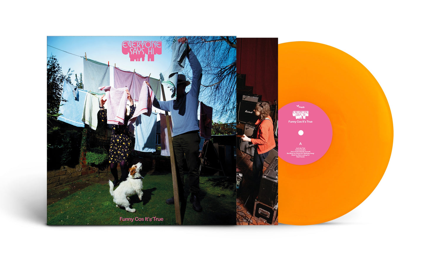 Everyone Says Hi - Funny Cos It's True [Orange LP]