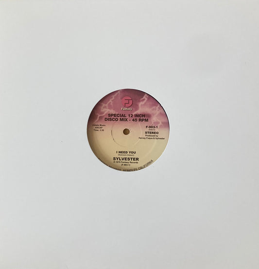 Sylvester - I Need You (Ron Hardy Edit)