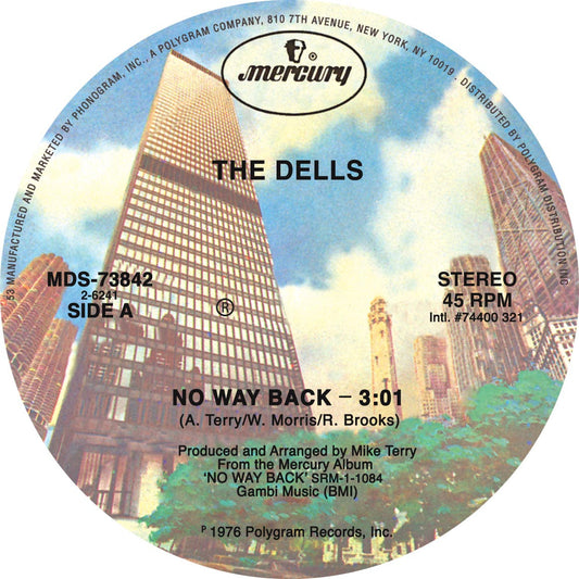 THE DELLS - No Way Back (Original & Ron Hardy Edit)
