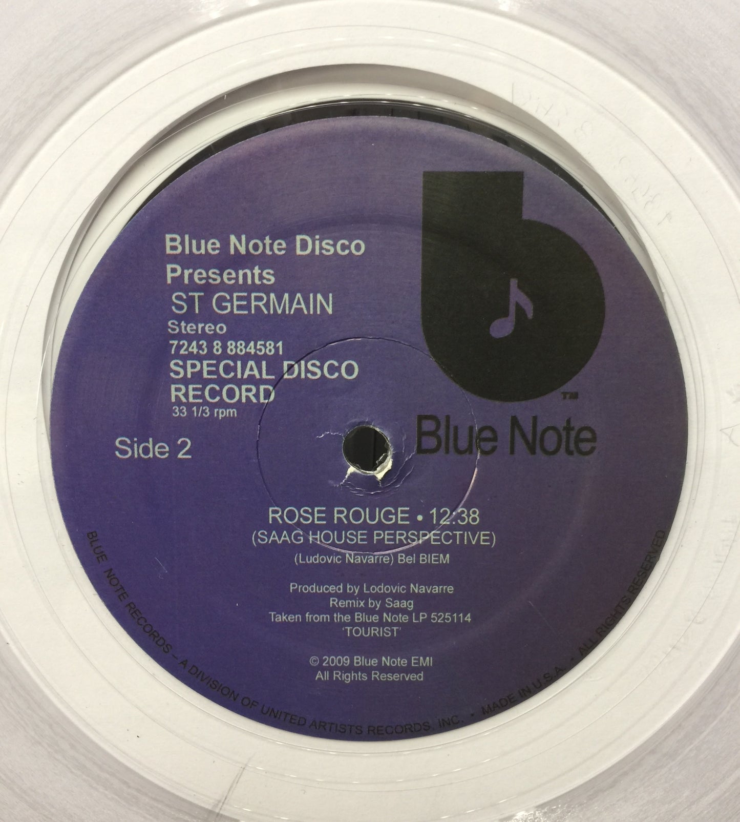 St. Germain - Rose Rouge (Saag Remixes) (Transparent Vinyl)