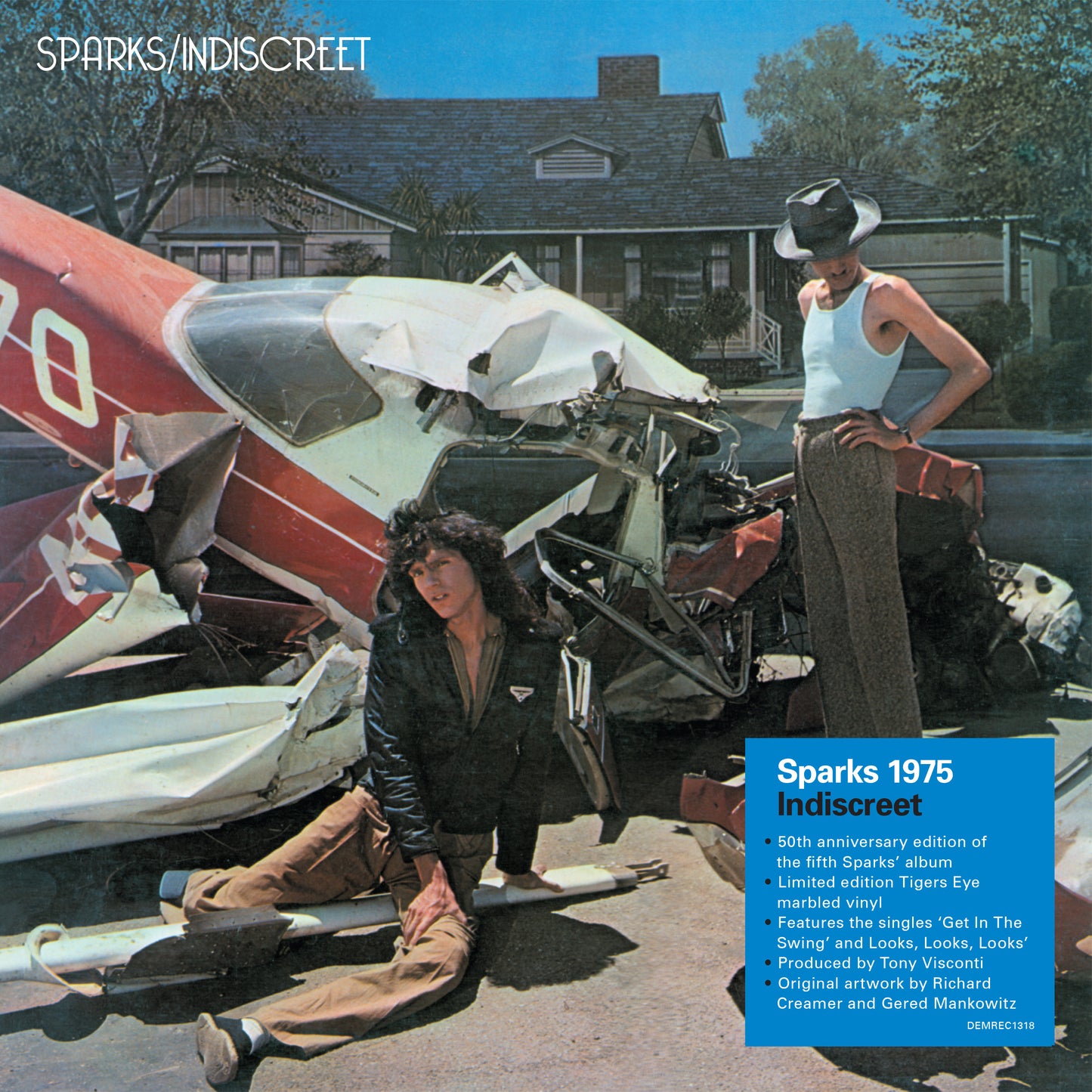 Sparks - Indiscreet [Limited Edition 'Tiger's Eye' Vinyl]