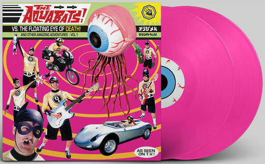 THE AQUABATS! - VS. THE FLOATING EYE OF DEATH [2LP FLOATING EYE FLESHY PINK VINYL]