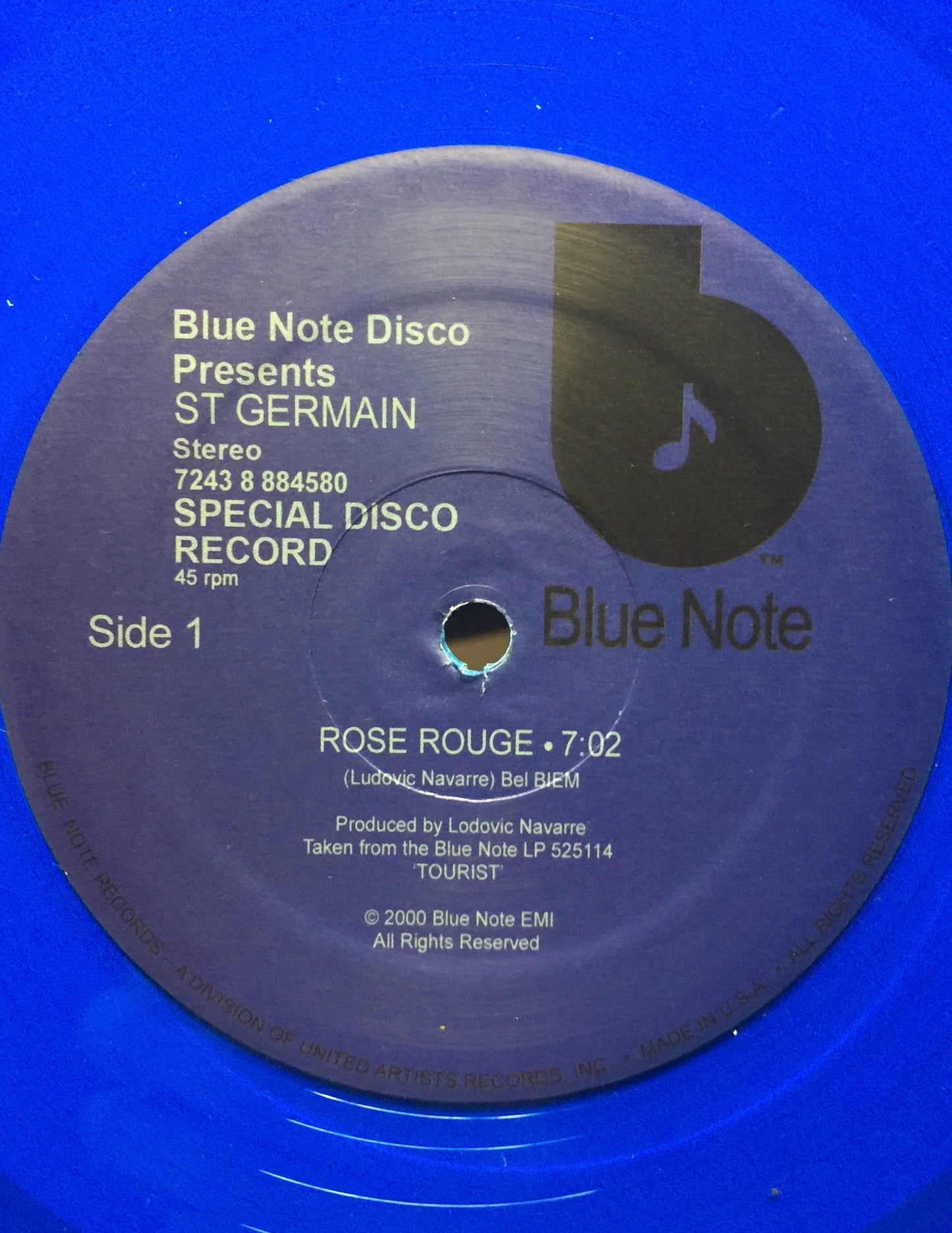 St. Germain - Rose Rouge (Blue 7" Vinyl)