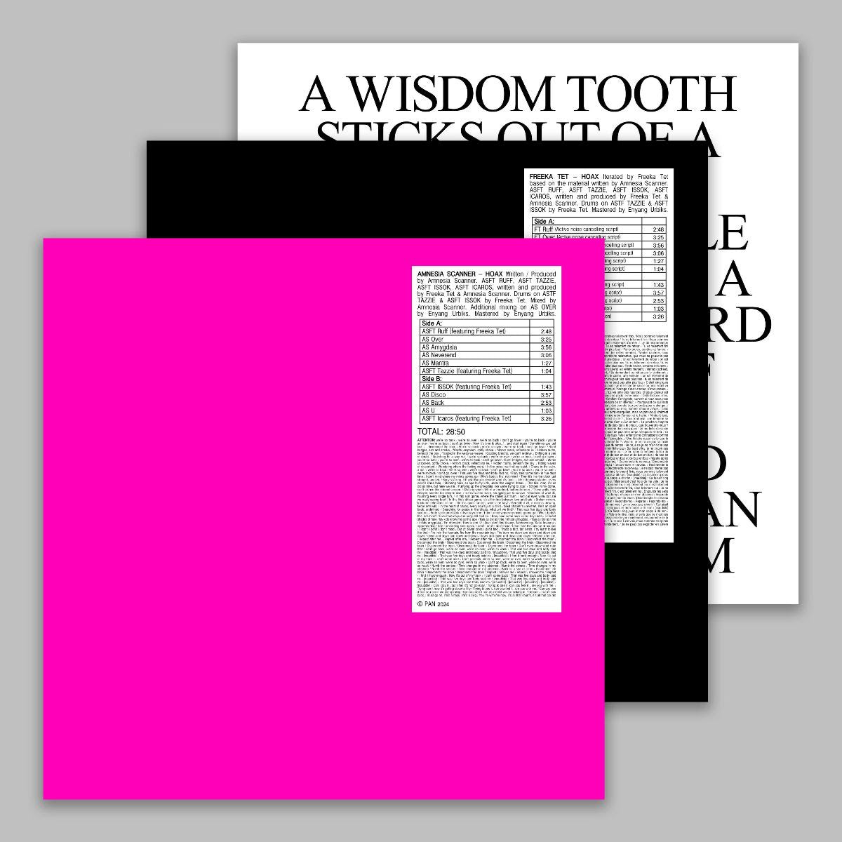 Amnesia Scanner & Freeka Tet - Hoax + STROBE.RIP [3LP]