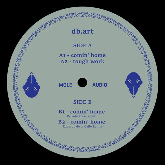 db.art - Comin' Home w/ Private Press & Eduardo de la Calle Remixes [Transparent Purple Vinyl]